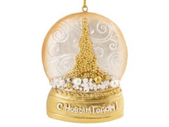 47098 [81364]Подвеска елочная ПРЯНИК ФРАНЦИЯ из полирезины 5,5см 81364