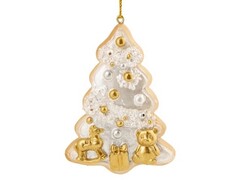 47099 [81365]Подвеска елочная ПРЯНИК ЕЛОЧКА 7,3см 81365