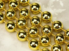 47534 [НУ-0064]Бусы на ёлку «ВОЛШЕБНЫЙ ПРАЗДНИК» 1,8 м золото НУ-0064