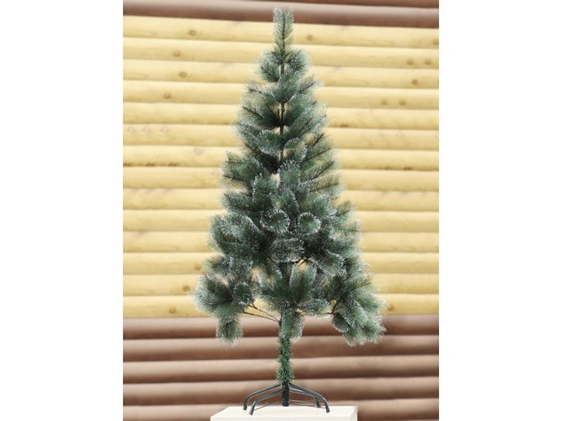 Сосна новогодняя со снегом 1,2м 120 веток НУ-7723