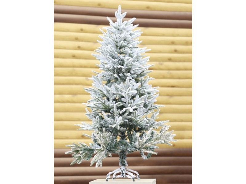 Купить оптом Елка новогодняя заснеженная 1,8м 681 ветка, литая НУ-7762 в Луганске