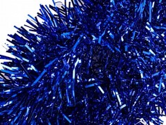 47486 [НУ-2361]Мишура синяя «Новогоднее чудо» 2 м НУ-2361