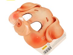 47761 [КРК-1319]Маска детская из картона "ПОРОСЕНОК" 24*24,5 см КРК-1319