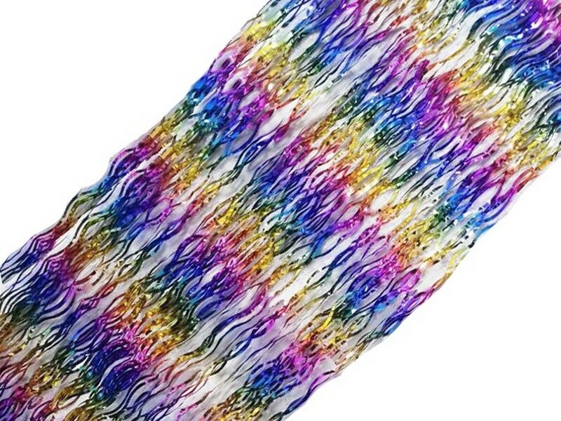 Новогодний дождик РАЗНОЦВЕТНЫЕ ВОЛНЫ 1м 86076