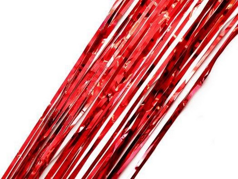 Новогодний дождик КРАСНЫЙ 1м 86092