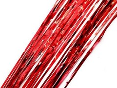 47893 [86092]Новогодний дождик КРАСНЫЙ 1м 86092