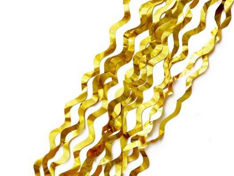 Новогодний дождик ЗОЛОТЫЕ ВОЛНЫ 1м 86080