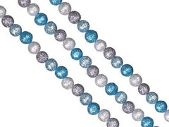 47934 [86387]Бусы на елку МАЛЕНЬКИЕ МЯТНЫЕ ШАРИКИ 1,7м в пак. 86387