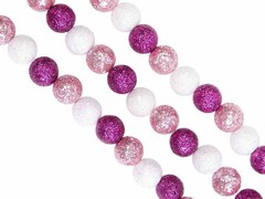 47935 [81471]Бусы на елку МАЛЕНЬКИЕ НЕЖНЫЕ ШАРИКИ 1,7м в пак. 81471