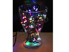 48353 [НУ-0996]Гирлянда метражная 9 м, 100 разноцветных  ламп, тёмная нить, 8 режимов НУ-0996