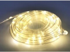 48368 [НУ-3672]Гирлянда дюралайт 8 м, 80 теплых белых ламп, 8 режимов на бат.  НУ-3672