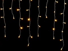 48371 []Гирлянда ЗАНАВЕС 1.4*1.4 м, 80 белых ламп, прозрачная нить, 8 режимов