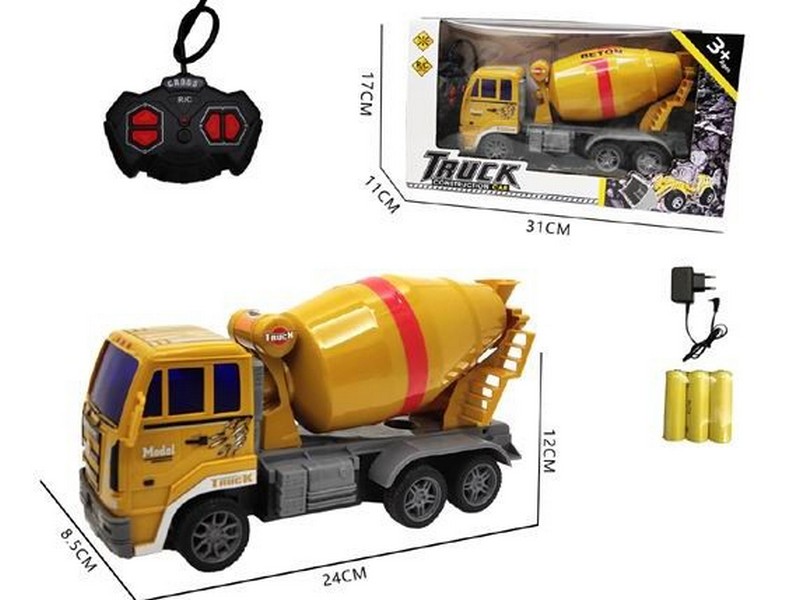 Бетономешалка на р/у на бат. 30*16*10 см в кор. 2000371