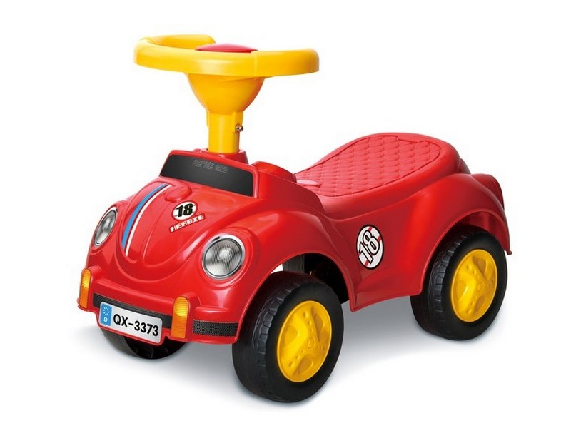 Машина-каталка 51*18*24 см красная в кор. QX-3373R