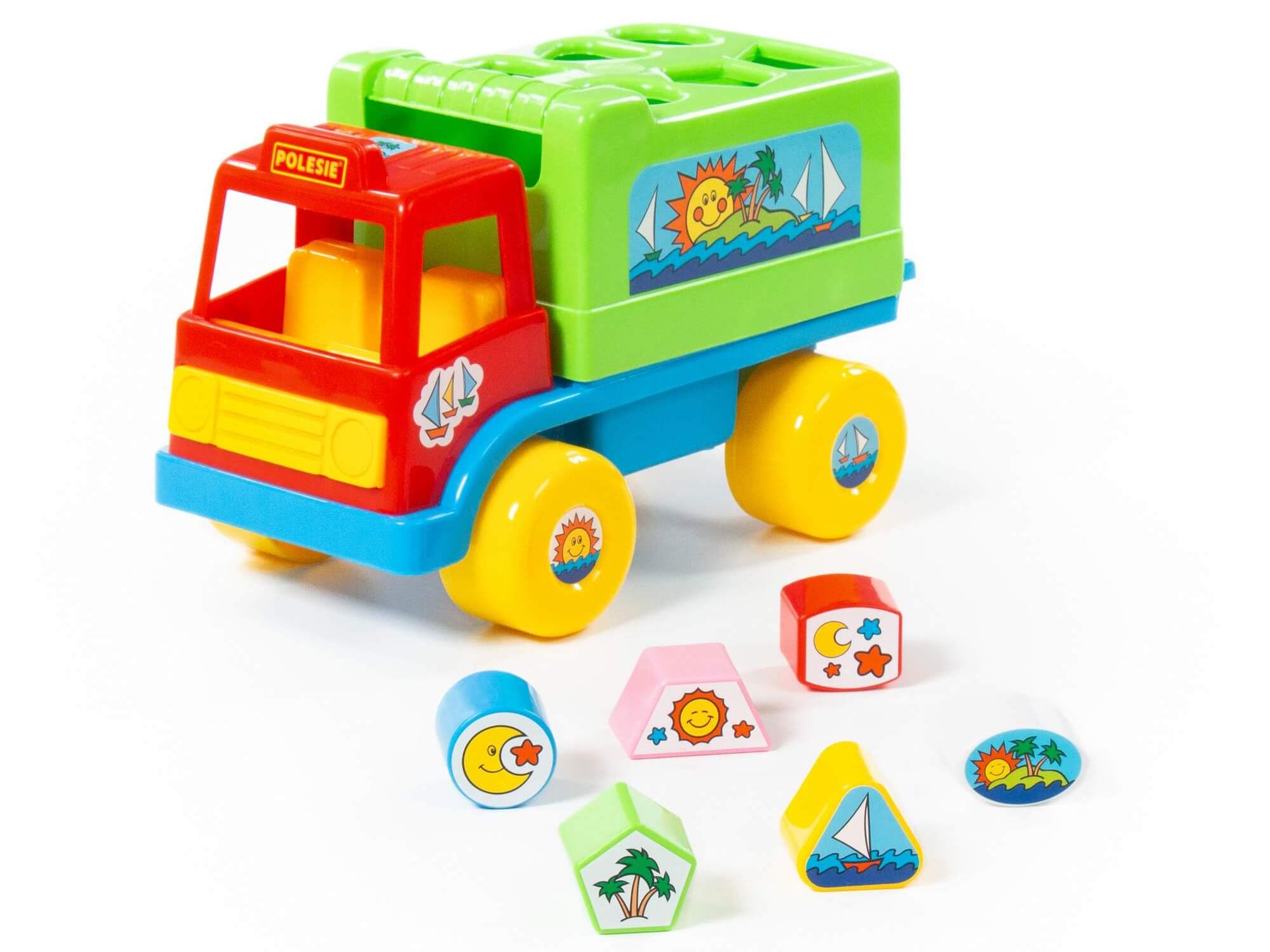 Сортер-грузовик "Забава" в сеточке