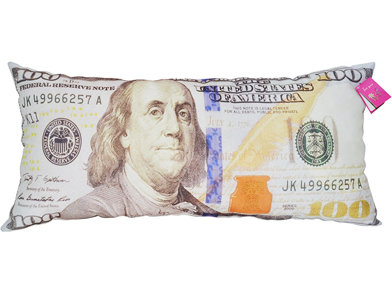 Подушка-игрушка 100 долларов 60см 202105/1/60