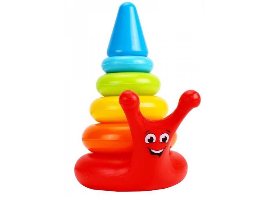 Купить оптом Пирамидка Улитка 5 колец в Луганске