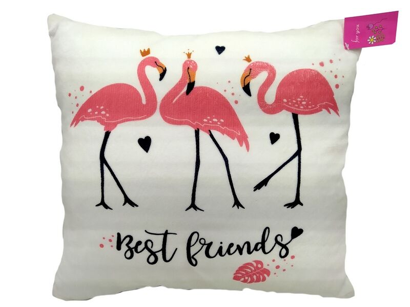 Подушка-игрушка 3 фламинго VAP-095