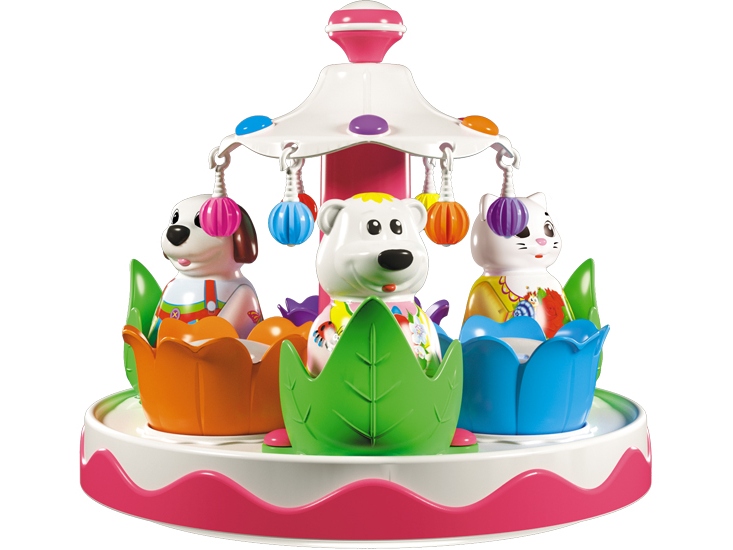 Купить оптом Юла-карусель "Зефир" в п/пакете в Луганске