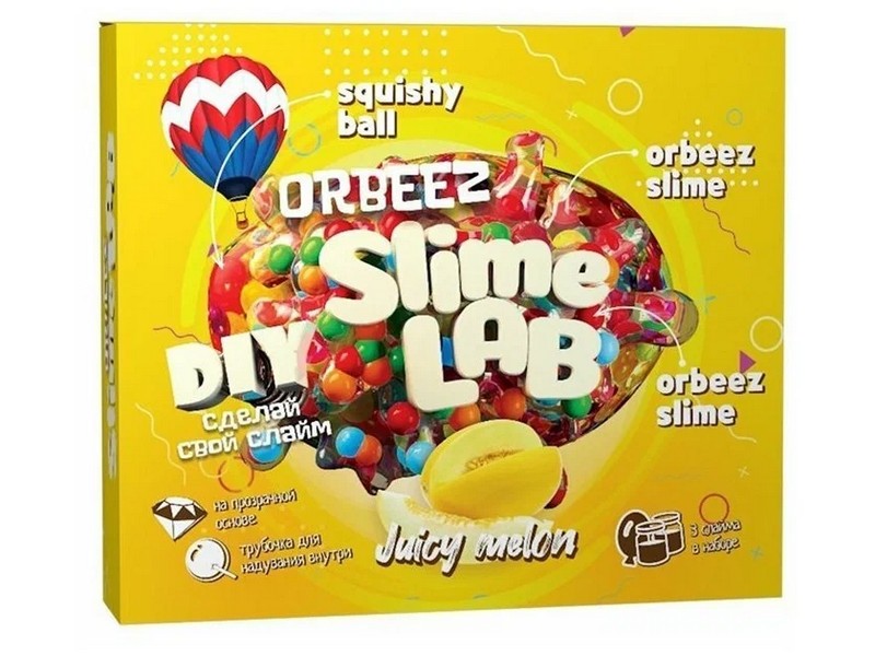Купить оптом Набор для изготовления слаймов «Слайм лаб. Орбис» джуси мелон в Луганске