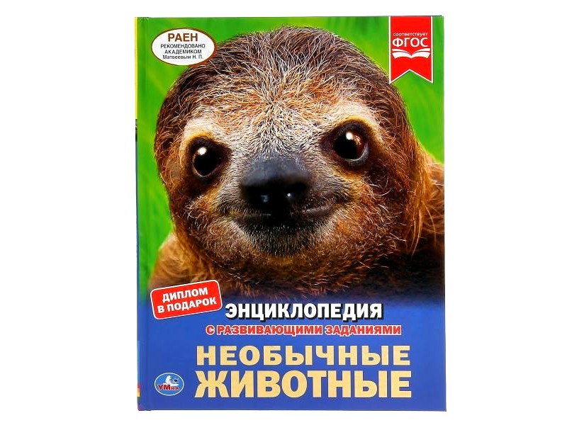 ЭНЦИКЛОПЕДИЯ А4. НЕОБЫЧНЫЕ ЖИВОТНЫЕ (С РАЗВИВАЮЩИМИ ЗАДАНИЯМИ)