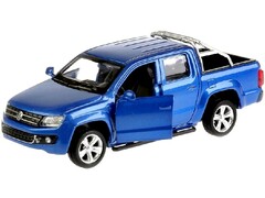50626 [67336]Технопарк. Машина "VOLKSWAGEN AMAROK" металл. инерц. 11,4 см (открыв. двери) синяя