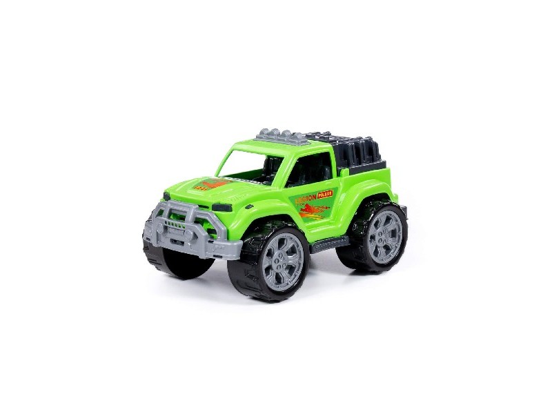 Автомобиль "Легион" №4 зелёный в сеточке