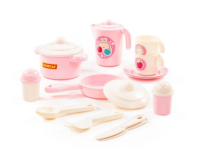 Набор посуды "Настенька" на 2 персоны 18 эл. в сеточке