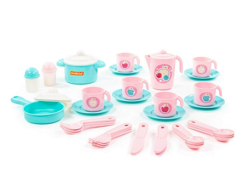 Набор посуды "Настенька" на 6 персон 38 эл. в сеточке