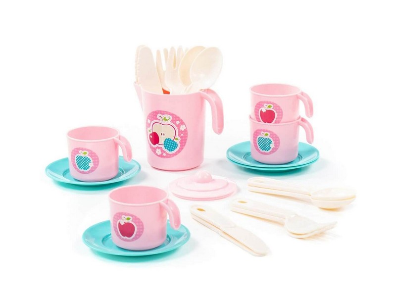 Набор посуды "Анюта" на 4 персоны (V4) 22 эл. в сеточке