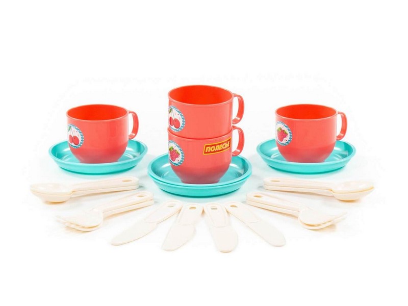 Набор посуды "Минутка" на 4 персоны 20 эл. в сеточке