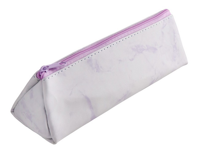 Пенал-косметичка МРАМОР. МАТОВЫЙ 20*6*6 см (ПВХ) ПН-9872