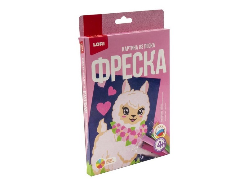 Купить оптом Картинка из песка. Фреска "Альпака" в Луганске