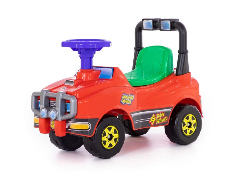 Автомобиль Джип-каталка №4 красный