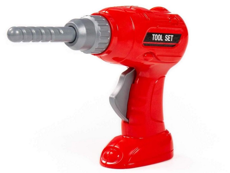 Купить оптом Шуруповёрт №1 красный в пакете в Луганске