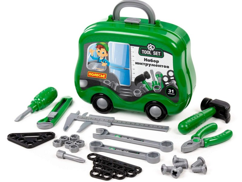 Набор инструментов №29 31 эл. в чемоданчике на колёсиках