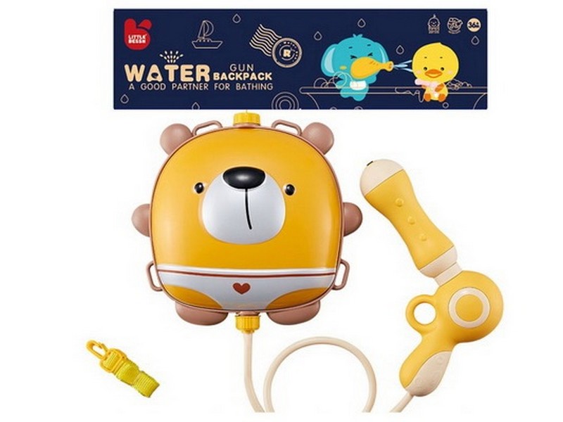 Водяной пистолет с рюкзаком «МИШКА» в пак. 704Y