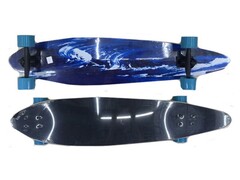 Лонгборд 110*23 см (колеса ПУ, металл. крепление) 903