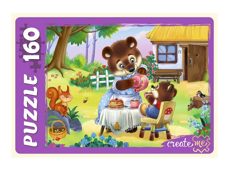 ПАЗЛЫ 160 элементов. МИЛЫЕ МИШКИ