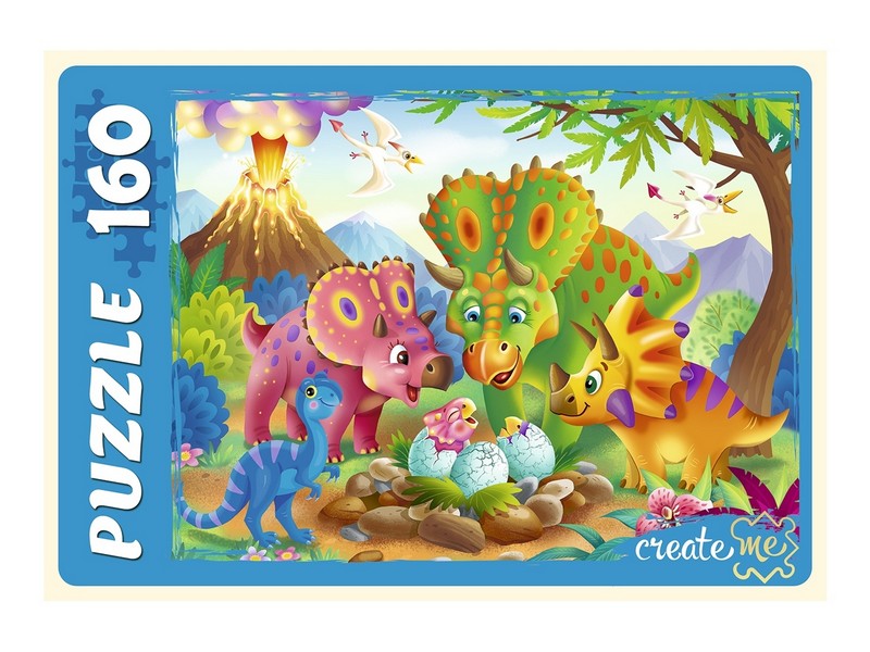 ПАЗЛЫ 160 элементов. МИР ДИНОЗАВРОВ №31