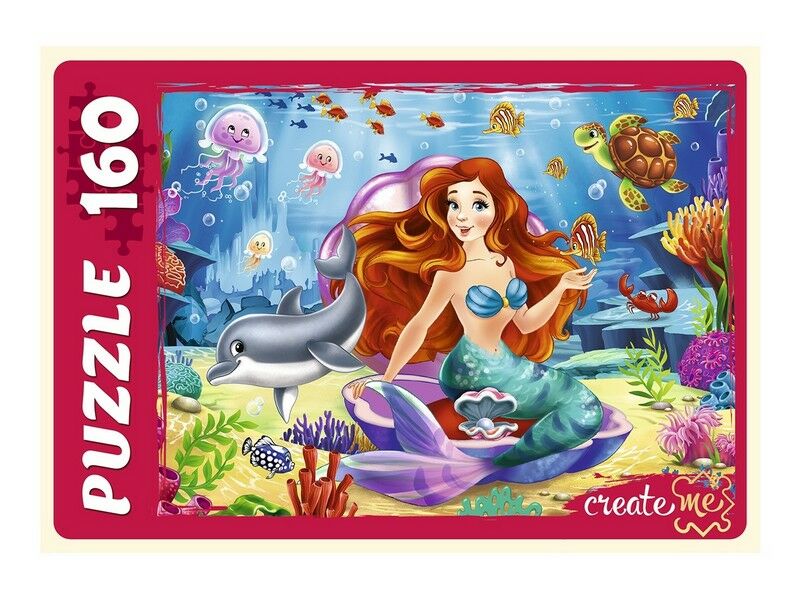 ПАЗЛЫ 160 элементов. РУСАЛКА №13
