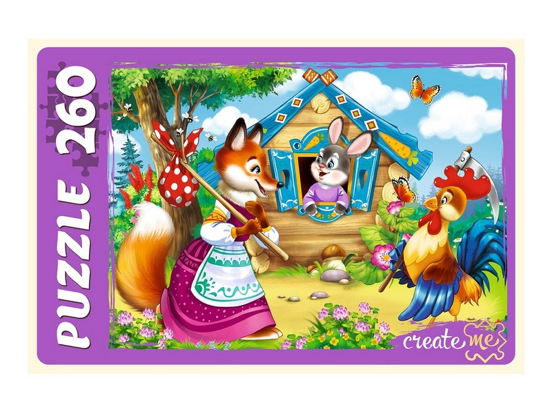 ПАЗЛЫ 260 элементов. ЛЮБИМЫЕ СКАЗКИ №19