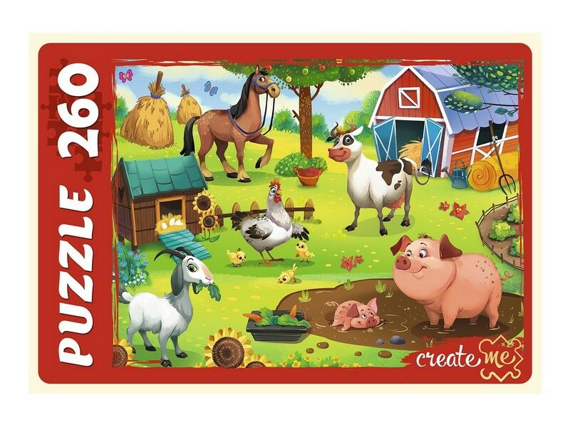 ПАЗЛЫ 260 элементов. МОЯ ФЕРМА №2
