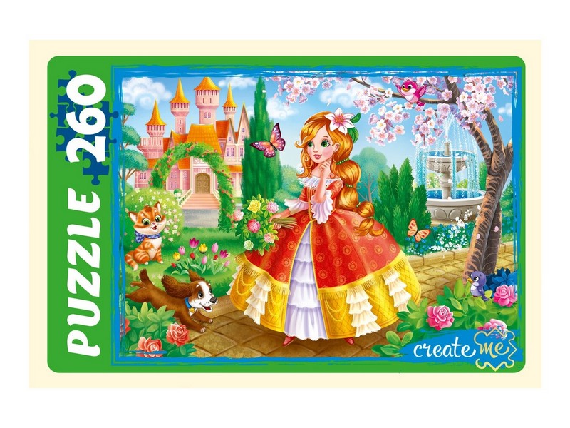 ПАЗЛЫ 260 элементов. МИР ПРИНЦЕСС № 19