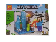 53993 [SH003A] Конструктор "MY WORLD" 71 дет. в кор. SH003A