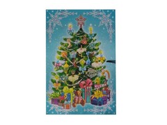 Коробка одинарная «ПУШИСТАЯ ЕЛОЧКА» 18*12*5см 41794