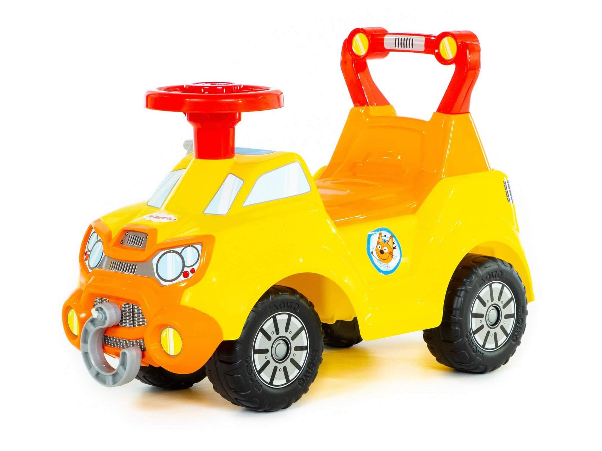 Купить оптом Каталка-автомобиль "ТРИ КОТА" в Луганске