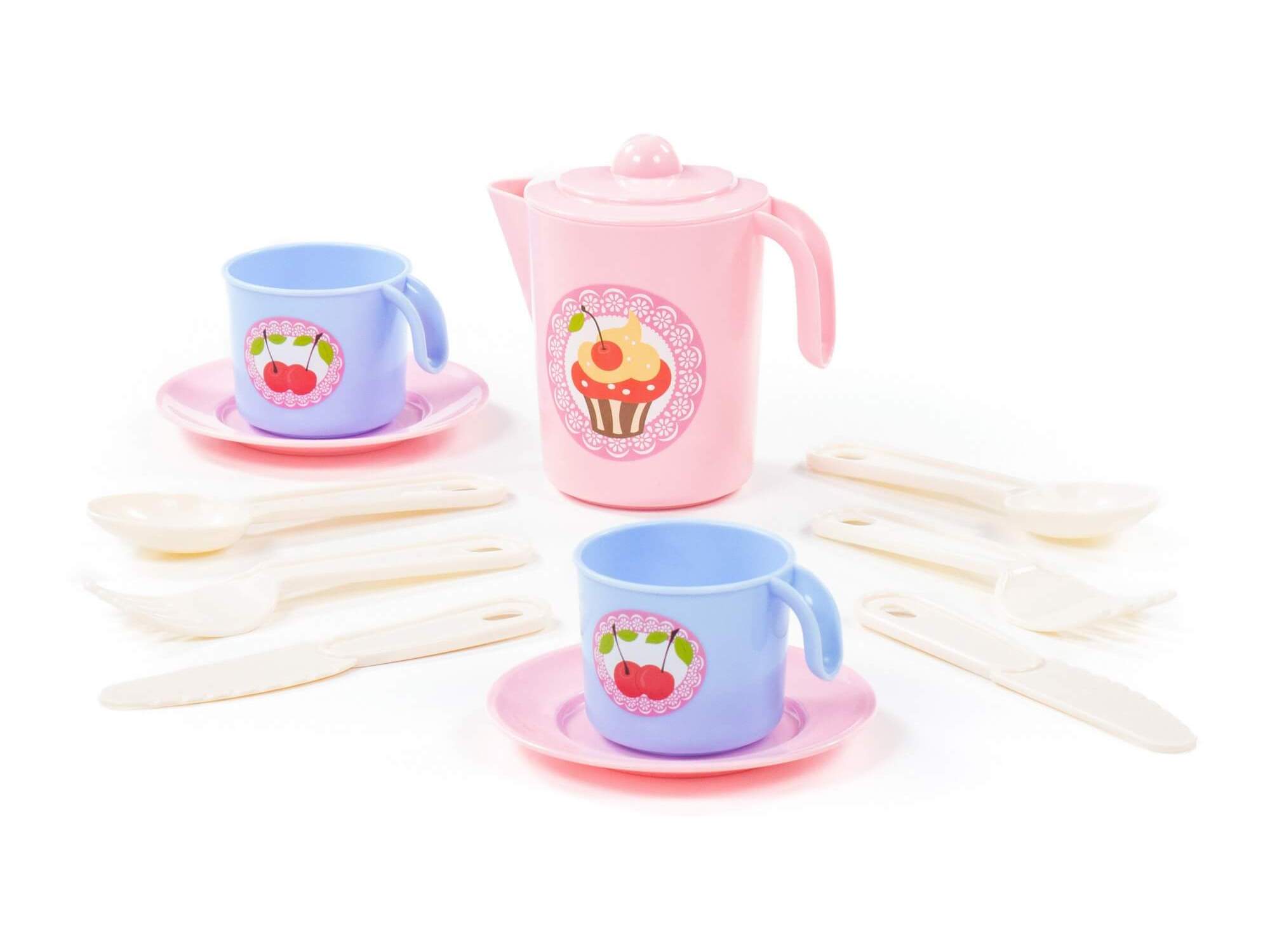 Набор посуды "Анюта" на 2 персоны (V5) 12 эл. в сеточке