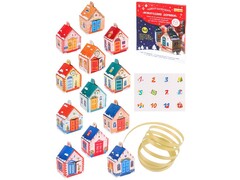 Адвент-календарь 4 в 1 "Новогодние домики" 12 шт КНГ-7004