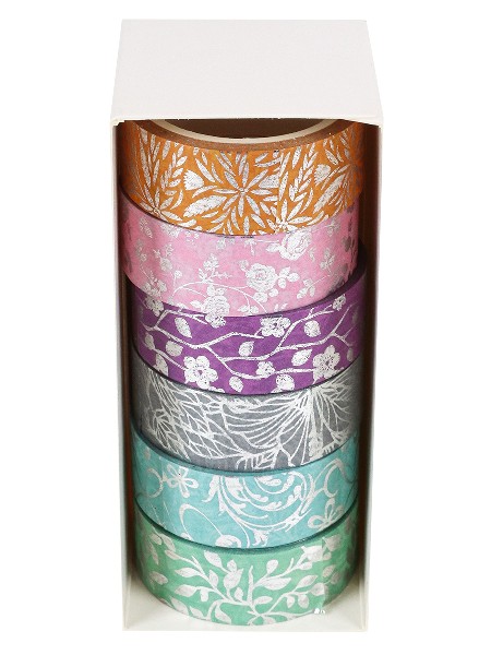 Набор декоративного скотча «Лучший подарок» 1,5 см 6 шт НУ-5238